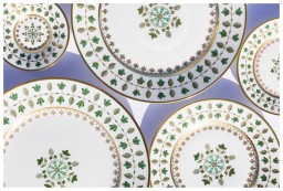 Robert Haviland & C. Parlon, Matignon Green, Round flat tarte dish