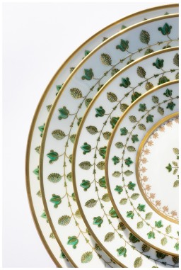 Robert Haviland & C. Parlon, Matignon Green, Relish platter