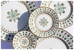 Robert Haviland & C. Parlon, Matignon Green, Oval platter 42 cm