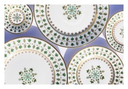 Robert Haviland & C. Parlon, Matignon Green, Oval platter 36 cm