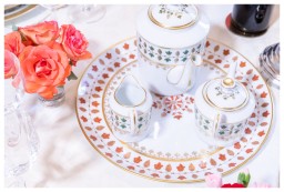 Robert Haviland & C. Parlon, Matignon Red, Bread & butter plate