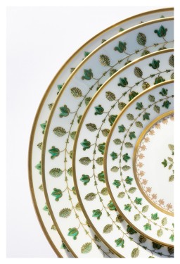 Robert Haviland & C. Parlon, Matignon Green, Dessert plate