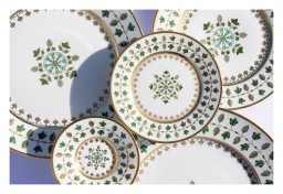 Robert Haviland & C. Parlon, Matignon Green, Dessert plate