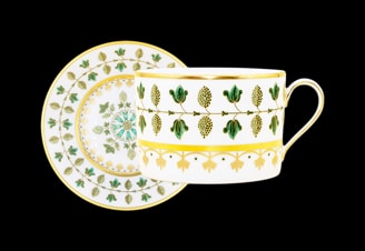 Robert Haviland & C. Parlon, Matignon Green, Breakfast cup & saucer