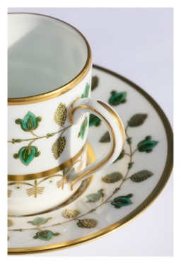 Robert Haviland & C. Parlon, Matignon Green, Breakfast cup & saucer