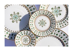 Robert Haviland & C. Parlon, Matignon Green, Tea cup & saucer