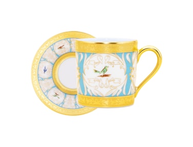 Robert Haviland & C. Parlon, Bengalis, Coffee cup & saucer