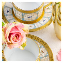 Robert Haviland & C. Parlon, Bengalis, Coffee cup & saucer