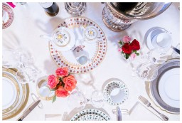 Robert Haviland & C. Parlon, Matignon Red, Cream soup bowl & saucer