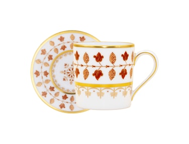 Robert Haviland & C. Parlon, Matignon Red, Coffee cup & saucer