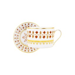 Robert Haviland & C. Parlon, Matignon Red, Breakfast cup & saucer