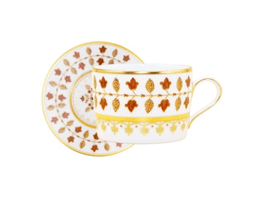 Robert Haviland & C. Parlon, Matignon Red, Tea cup & saucer