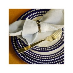 L'Objet, Napkin rings, Three-ring Napkin rings, set of 4