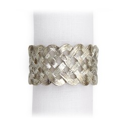 L'Objet, Napkin rings, Braid Napkin rings, set of 4