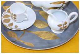 Robert Haviland & C. Parlon, Daphne White, Dessert plate