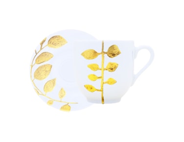 Robert Haviland & C. Parlon, Daphne White, Coffee cup & saucer