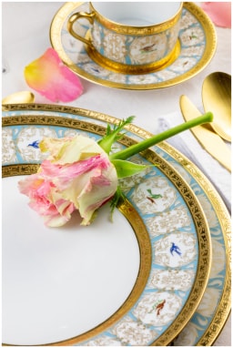 Robert Haviland & C. Parlon, Bengalis, Round flat tarte dish