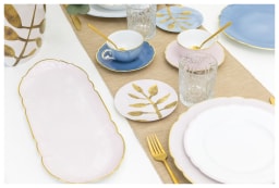 Robert Haviland & C. Parlon, Daphne Colors, Bread & butter plate