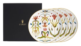 L'Objet, Grand Tour, Set of 4 dessert plates