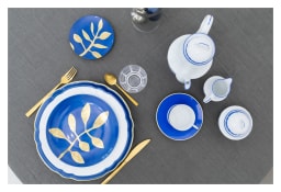 Robert Haviland & C. Parlon, Daphne Colors, Coffee cup & saucer