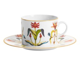 L'Objet, Grand Tour, Set of 2 tea cups and saucers