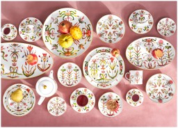 L'Objet, Grand Tour, Set of 6 espresso cups and saucers