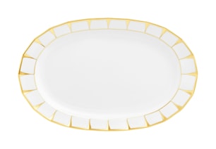 Fürstenberg, Grecque Athena, Oval platter