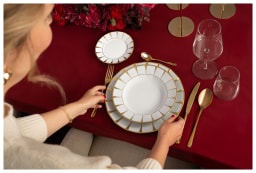 Fürstenberg, Grecque Athena, Oval platter