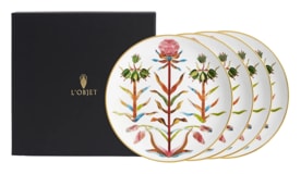 L'Objet, Grand Tour, Set of 4 bread and butter plates
