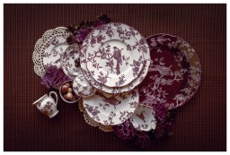 Bernardaud, Albertine prune, Bread and butter plate