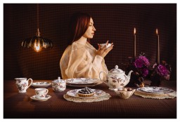 Bernardaud, Albertine prune, Bread and butter plate