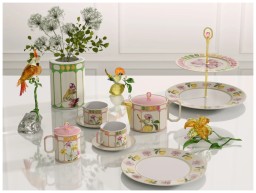 Rosenthal, Swarovski Idyllia, Presentation plate, bouquet