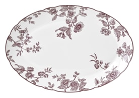 Bernardaud, Albertine prune, Oval platter 33 cm