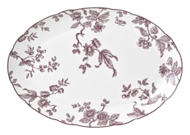 Bernardaud, Albertine prune, Oval platter 38 cm