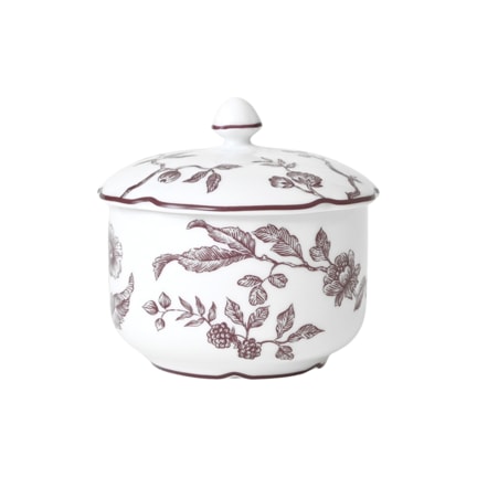 Bernardaud, Albertine prune, Sugar pot