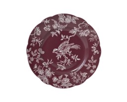 Bernardaud, Albertine prune, Salad plate, plum