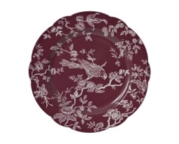 Bernardaud, Albertine prune, Presentation plate, plum