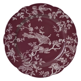 Bernardaud, Albertine prune, Presentation plate, plum