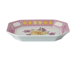 Rosenthal, Swarovski Idyllia, Dish 20 cm, bouquet