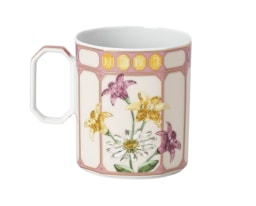 Rosenthal, Swarovski Idyllia, Mug, finch pink