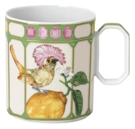Rosenthal, Swarovski Idyllia, Mug, flycatcher green