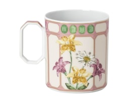 Rosenthal, Swarovski Idyllia, Mug, flycatcher pink