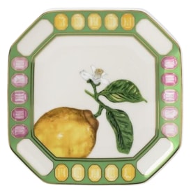 Rosenthal, Swarovski Idyllia, Dish 11 cm, green