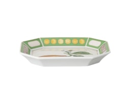 Rosenthal, Swarovski Idyllia, Dish 15 cm, green