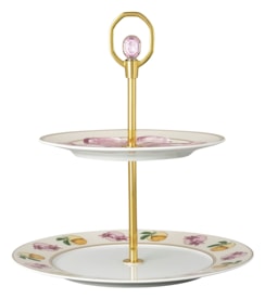Rosenthal, Swarovski Idyllia, 2 tier etagere
