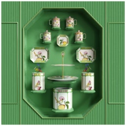 Rosenthal, Swarovski Idyllia, Wall plate, cockatoo