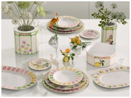 Rosenthal, Swarovski Idyllia, Bread and butter plate, flycatcher