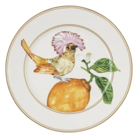 Rosenthal, Swarovski Idyllia, Wall plate, flycatcher