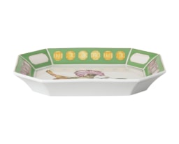 Rosenthal, Swarovski Idyllia, Dish 20 cm, green
