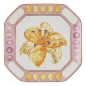 Rosenthal, Swarovski Idyllia, Dish 11 cm, yellow lily